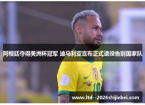 阿根廷夺得美洲杯冠军 迪马利亚宣布正式退役告别国家队